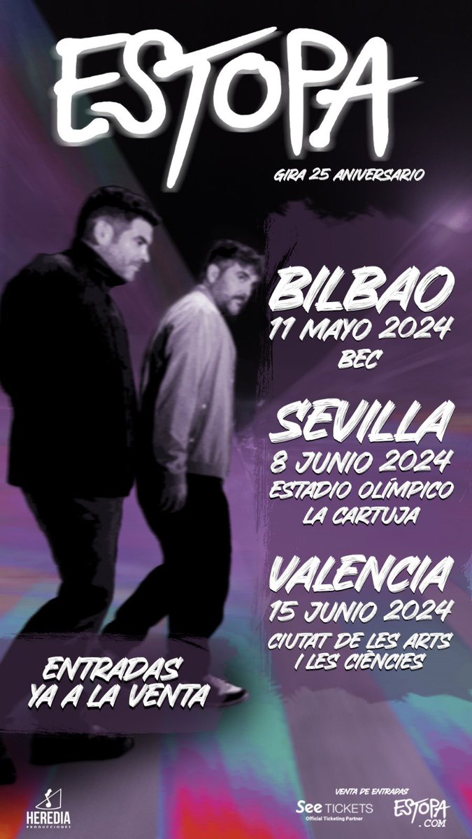 estopaoficial's tweet photo. Pistoletazo de salida!! 🔥 https://t.co/Aur8CuSY9i