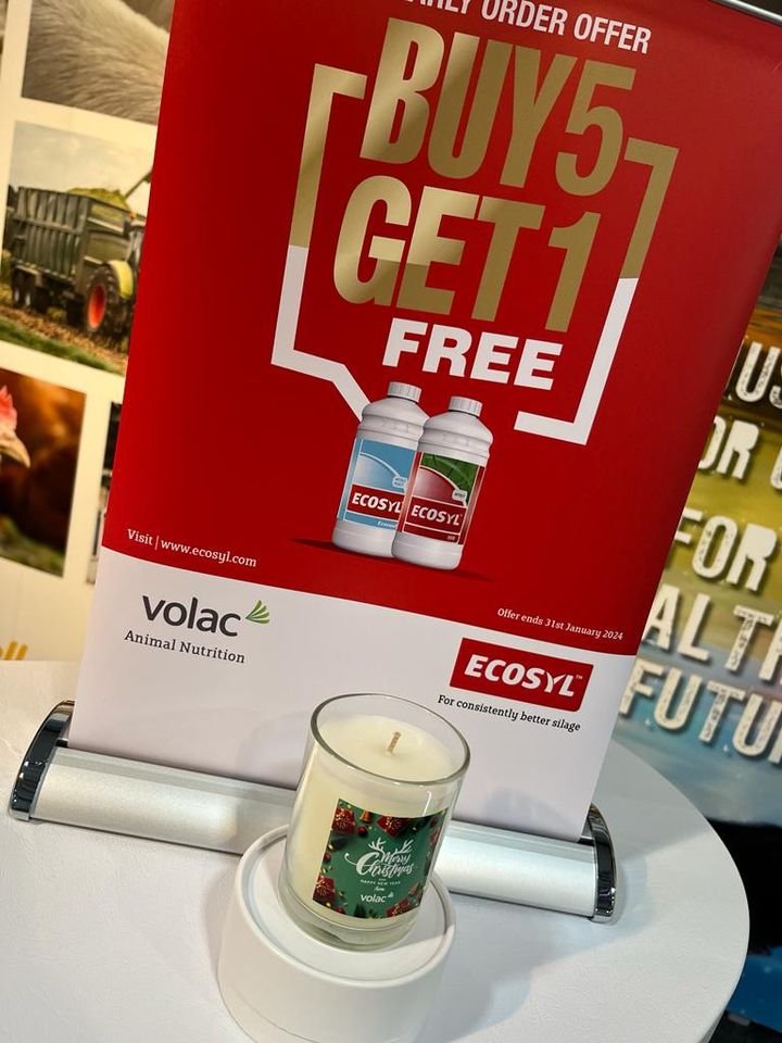 Are you heading to The Royal Ulster Winter Fair? We're excited to be right here at Eikon Hall, stand EK100, ready to assist with all your dairy and silage needs. Come on over, let's have a chat! #WinterFair #DairyFarming #SilageExperts #RoyalUlsterWinterFair