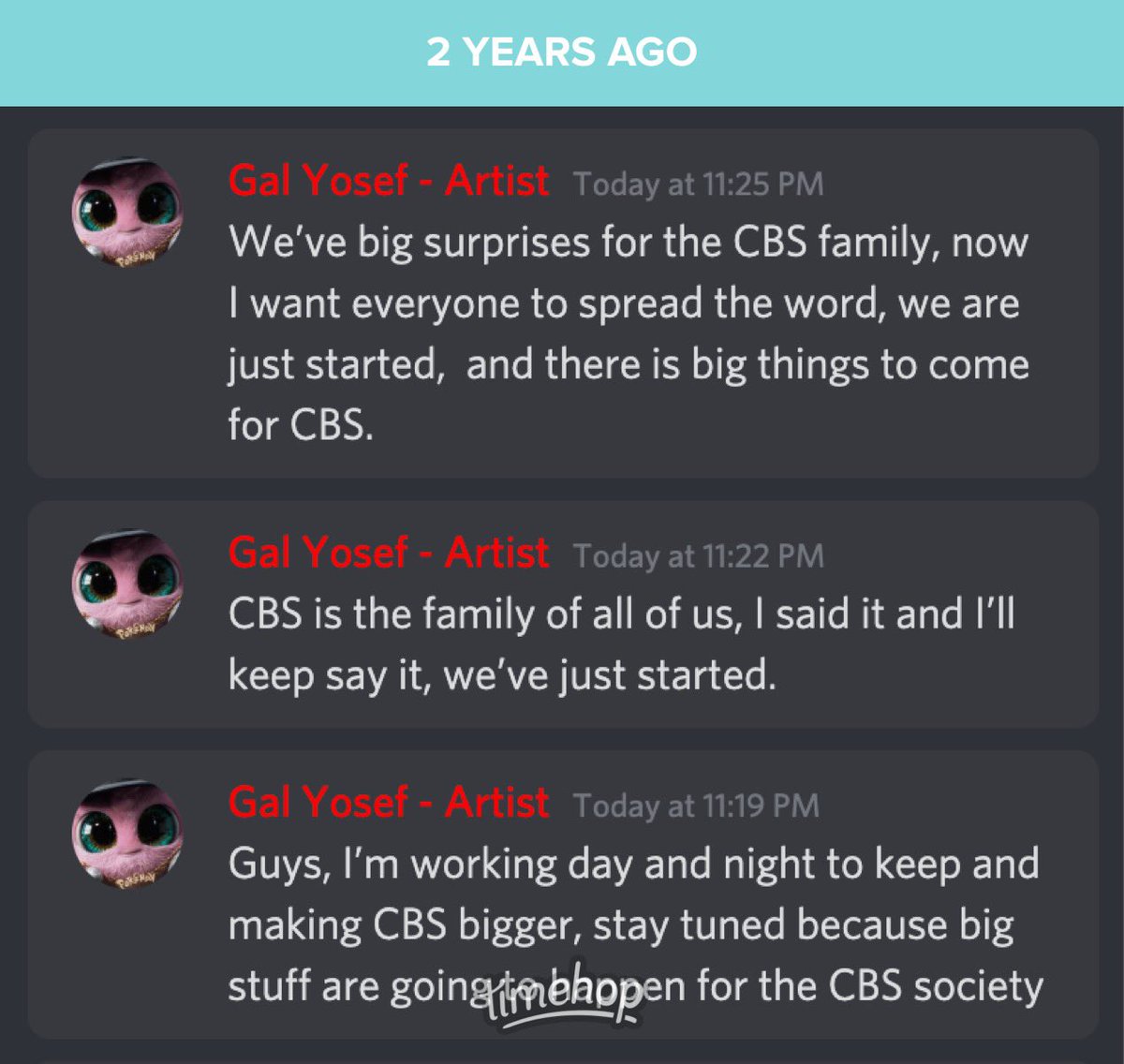 <a href="/Crypto_Bull_Soc/">Crypto Bull Society</a> , <a href="/galyverse/">Meta Eagle Club - GalyVerse</a> … any plans for more rugpull projects the coming cycle <a href="/Gal3DArt/">Gal Yosef</a> ? Got some Eth to burn