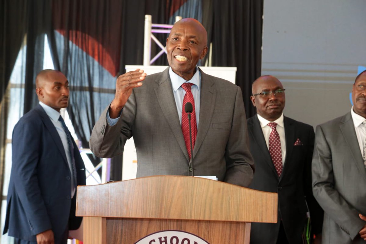 EduMinKenya's tweet photo. Cabinet Secretary Hon. @machoguezekiel has lauded @cdacc_tvet for releasing March/April and July/August Competency Based Education and Training (CBET) assessment results.
#TVETReforms https://t.co/SAoPEwXhDO