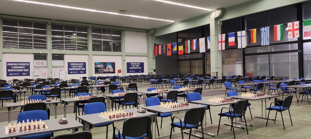 European Chess Union on X: Six rounds have been already played at European  Rapid and Blitz Chess Championship 2023 in #Zagreb, #Croatia and three  players emerged on the top scoring perfect 6/6