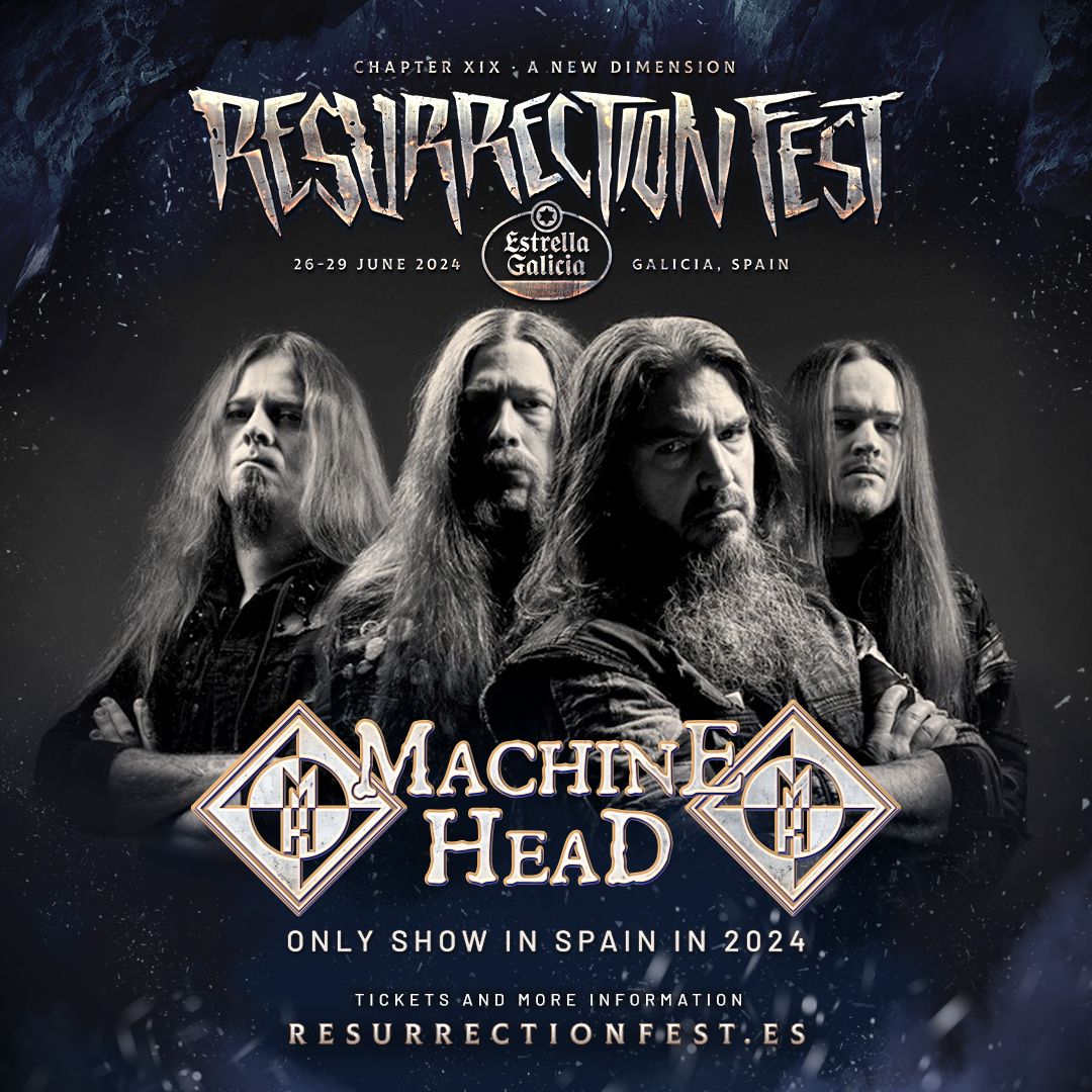 ResurrectionESP's tweet photo. 👉🏽 MACHINE HEAD @MfnH @TheGeneralMH

🔥 Only show in Spain in 2024
🔥 First festival in Spain in 12 years
🔥 Full production show

https://t.co/QlPiDk52bz

#ANEWDIMENSION
#ResurrectionFest #ResurrectionFestEG
@turgalicia @depulugo #concellodeviveiro @estrellagalicia https://t.co/VqTu5AVBGO