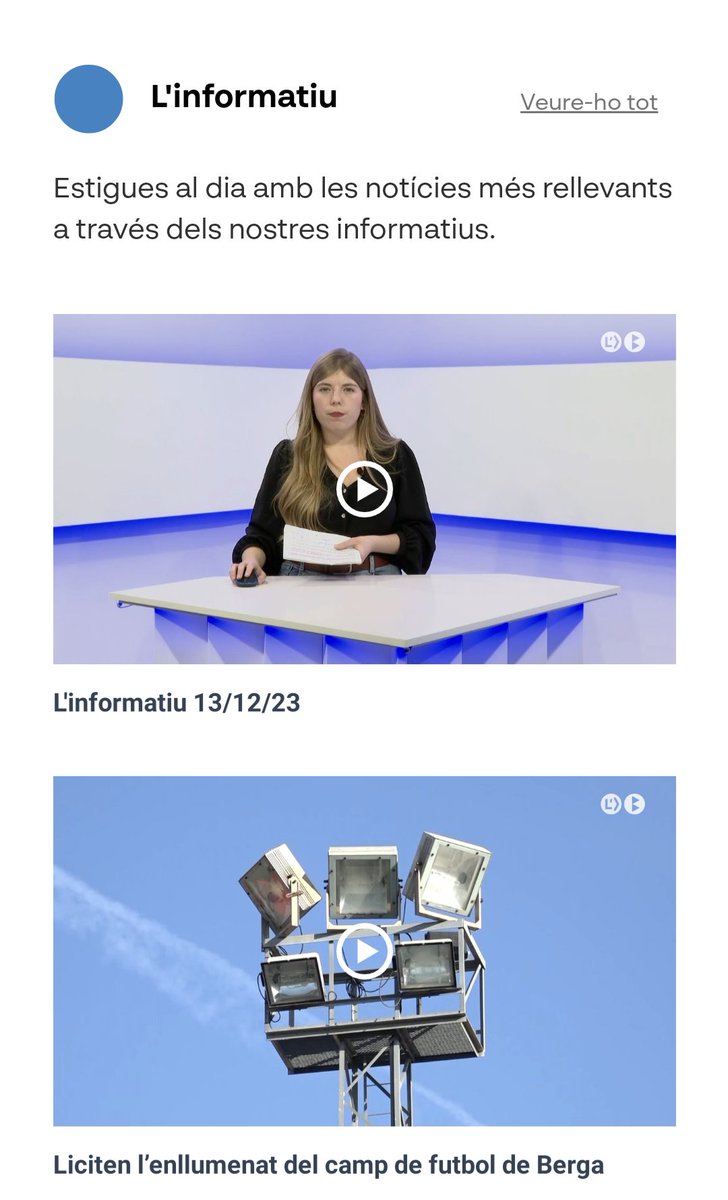BergiumCastrum's tweet photo. Per no parlar de la premsa que s'omple la boca, de proximitat i de valors del periodisme local. Només cal veure que a hores d'ara ni una lletra o menció a la notícia.
La figura del cacic i de l'amo i els favors mutus continua present a Berga. 
La premsa a hores d'ara: https://t.co/R97qixUgj7