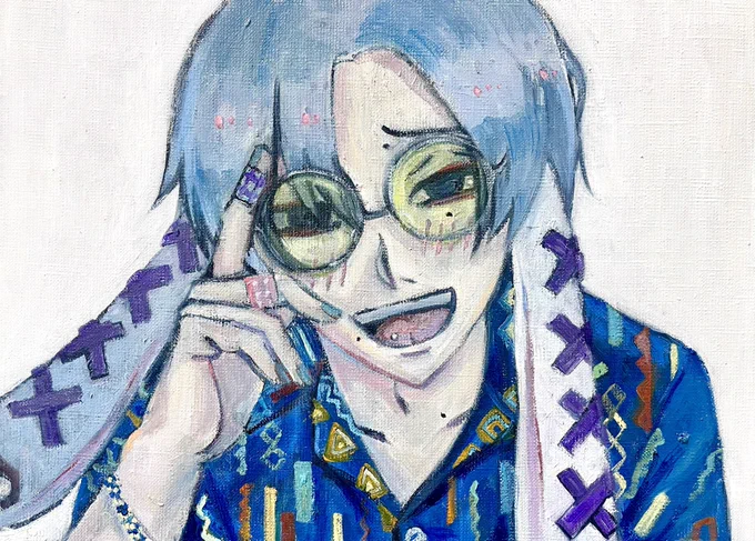 #イシハマの創作  うさみみの宇佐美寂常くんをよろしく