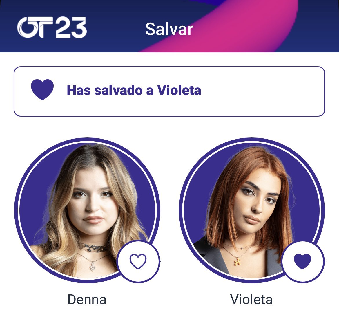martaadlp's tweet photo. reminder del día: SALVAR VIOLETA 💜 https://t.co/kNDz90rk7n