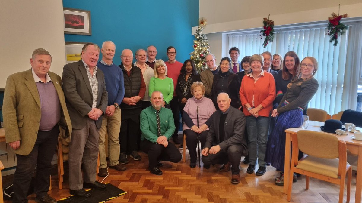 AlmshouseAssoc's tweet photo. CEO David Healey @sjmtorg  hosted W. Midlands #Almshouses Regional Meeting this week. A big agenda covering their past, present &amp; exciting future.  Star presenter &amp; long time resident Pat said “I love it here, I feel safe and secure and most importantly for me I am never lonely" https://t.co/Umcytmiogj
