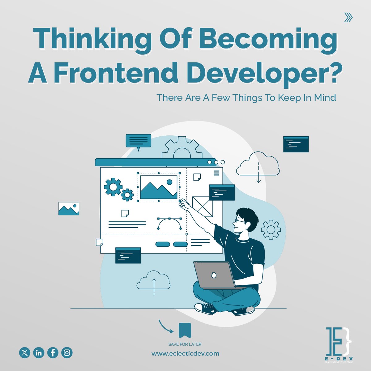 eclecticdeve's tweet image. Exploring the world of front-end development! 🚀
Here are a few skills to kickstart the journey!

#e_dev #eclecticdevelopment #eclecticdesign #mobileapplication #application #mobiledevelopment #uiux #development #appdevelopment #frontend #backend #GitHubUnwrapped