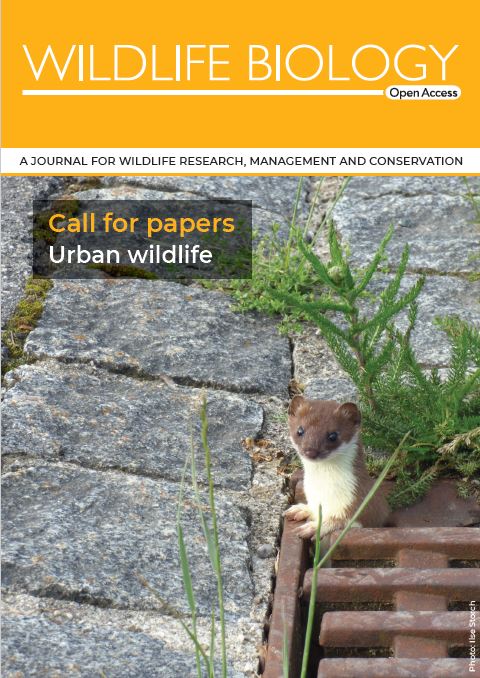 Call for papers: Urban Wildlife Read more: wildlifebiology.org/blog/upcoming-… #SpecialIssue #wildlife #conflict #management #BES2023 @WileyEcolEvol @NordicOikos @BESInvasionSci @BESConservation @BES_Move_SIG
