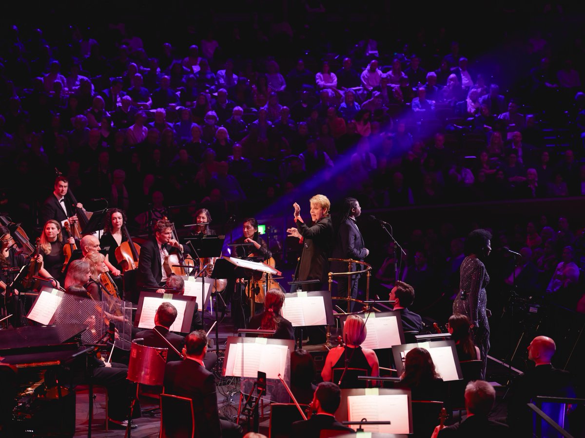 One week on and we're still thinking about the European premiere of @marinalsop's 'The Gospel Messiah'. This reimagined version of Handel's Messiah had everyone up in the aisles dancing and singing along. Find out more: theguardian.com/music/2023/dec…