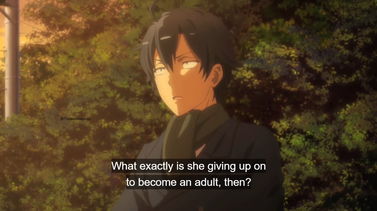 What exactly is she giving up on to become an adult, then?\, image size:1200x671