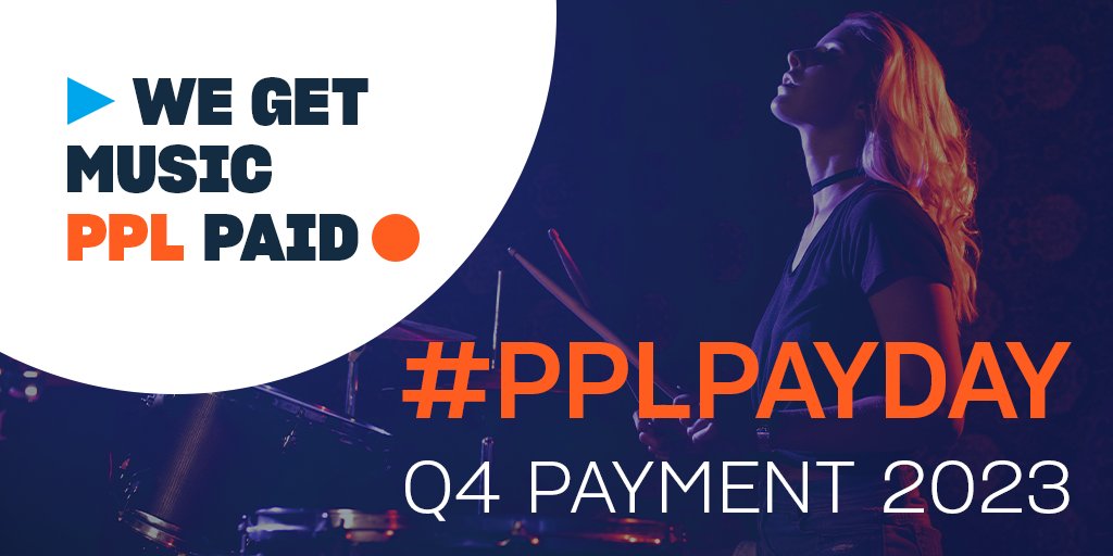 PPLUK's tweet photo. Today we are paying £48.7m to over 137,000 performers and recording rightsholders – our biggest ever December payment. We are also newly allocating money to PPL members from 63 CMOs around the world – more than ever before. Full story here: https://t.co/eb1EXejxpr #PPLPayDay https://t.co/eC8BpY1NwJ