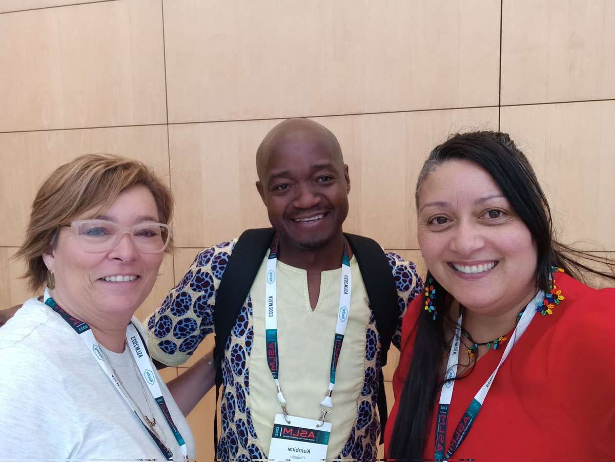 rene_sparks's tweet photo. #ASLM2023 Day 3 meet & greets! Great session on Laboratory Workforce @kumbiraichigudu
#EmbracingLabChange
@ASLM_News @nhls_sa @TBHIVCare @HealthZA @CDCSouthAfrica @USAID @PEPFAR @AfricaCDC #SEAD https://t.co/Qq16xFUgE7