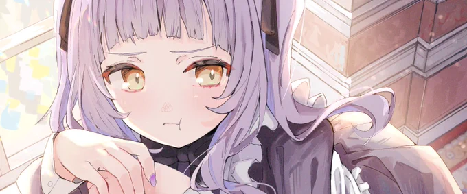 ゆぅさんのイラスト本に寄稿しました!イラストチラ見せメイドシオンちゃんです1日目なので、お越しの方は良かったら是非お手に取ってください 