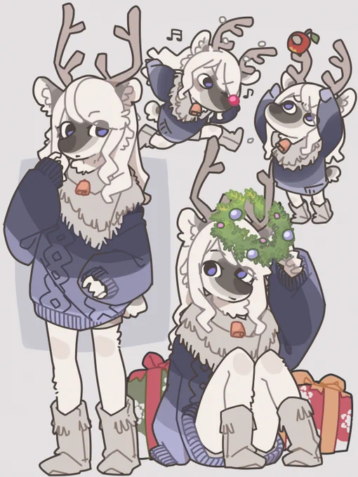 クリスマスはトナカイの女の子と過ごしたい…! 