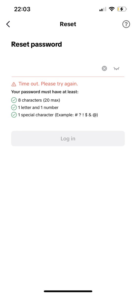 Joy_Burke's tweet photo. @TikTokSupport  My account has been logged out automatically, when I reset the password it says time out please try again. I think I may have been hacked please help @tiktok_us https://t.co/oBBtGEkeOR