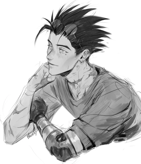 Sorry for the WIP spam auuuhh anyway here is a little guy

[trigun] 