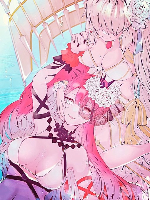 モルトリ母娘でした この2人にはただただ幸せになってほしい 
#今年も残りわずかなので今年一番伸びた絵を貼る見た絵描きさんも強制でやる  #FGO 