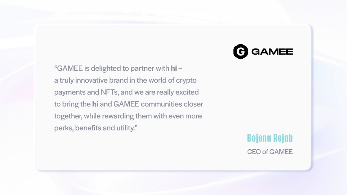 hi | Web 3 Neo-Banking (@hi_com_official) / Posts / X