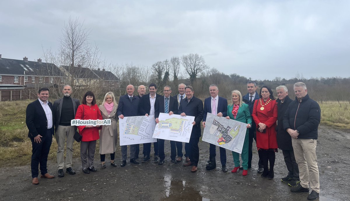 Darragh O'Brien (@darraghobrientd) on Twitter photo Beginning the day here in #Monaghan This site at Latlorcan will be developed by <a href="/MonaghanCoCo/">Monaghan County Council</a> with support of <a href="/DeptHousingIRL/">Department of Housing, Local Government & Heritage</a> to provide additional social and affordable housing.
#HousingforAll Beginning the day here in #Monaghan This site at Latlorcan will be developed by <a href="/MonaghanCoCo/">Monaghan County Council</a> with support of <a href="/DeptHousingIRL/">Department of Housing, Local Government & Heritage</a> to provide additional social and affordable housing.
#HousingforAll