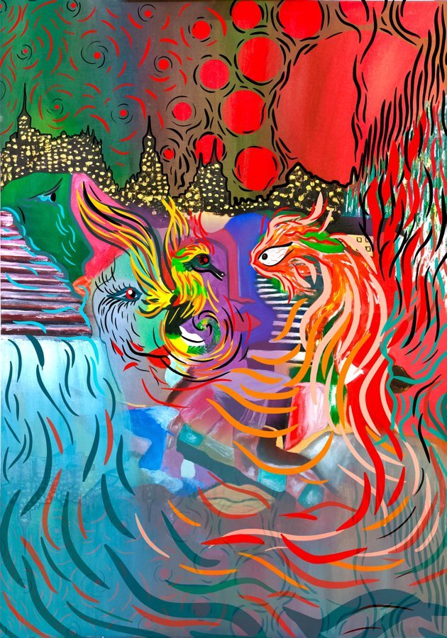 The Flood♥️
#WorldOfFreedom

♦️3/22 Edition
♦️0.022 $ETH
Collaboration with 
<a href="/atenarezaiy/">Atena🪁</a>
 ♥️
She's a very talented artist ✨🫶🏽

🔗
foundation.app/collection/fre…

#FlowFrenzNFT #FoundationSold