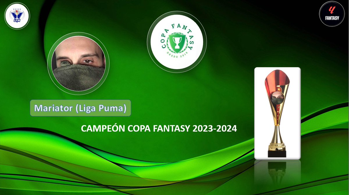 LFM_Fernando_SC's tweet photo. Resultado del partido de vuelta de la gran final de la #LLF_Copa_Fantasy 

@TwitdeMario  vs @longueron81 

Felicitar a @TwitdeMario 🏆por el título y a @longueron81  por su gran torneo.

Hemos vivido una final emocionante, que se decidió en los últimos partidos de la jornada 🔥 https://t.co/oK3BEsYE2K
