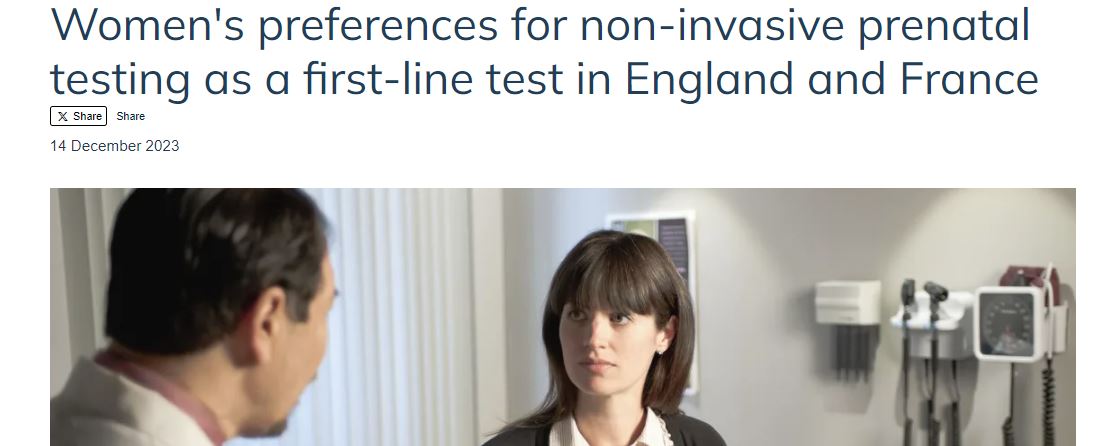 Ethox Centre (@ethox_centre) on Twitter photo New paper w @horn_ruth_ <a href="/AdelinePerrot1/">Adeline Perrot</a> + colleagues explores perceptions & difficulties of women in England & France who took non-invasive #prenatal #testing (NIPT) as a 2nd-tier test & finds preference for it to be offered as first-line screening option.
ethox.ox.ac.uk/news/womens-pr… New paper w @horn_ruth_ <a href="/AdelinePerrot1/">Adeline Perrot</a> + colleagues explores perceptions & difficulties of women in England & France who took non-invasive #prenatal #testing (NIPT) as a 2nd-tier test & finds preference for it to be offered as first-line screening option.
ethox.ox.ac.uk/news/womens-pr…