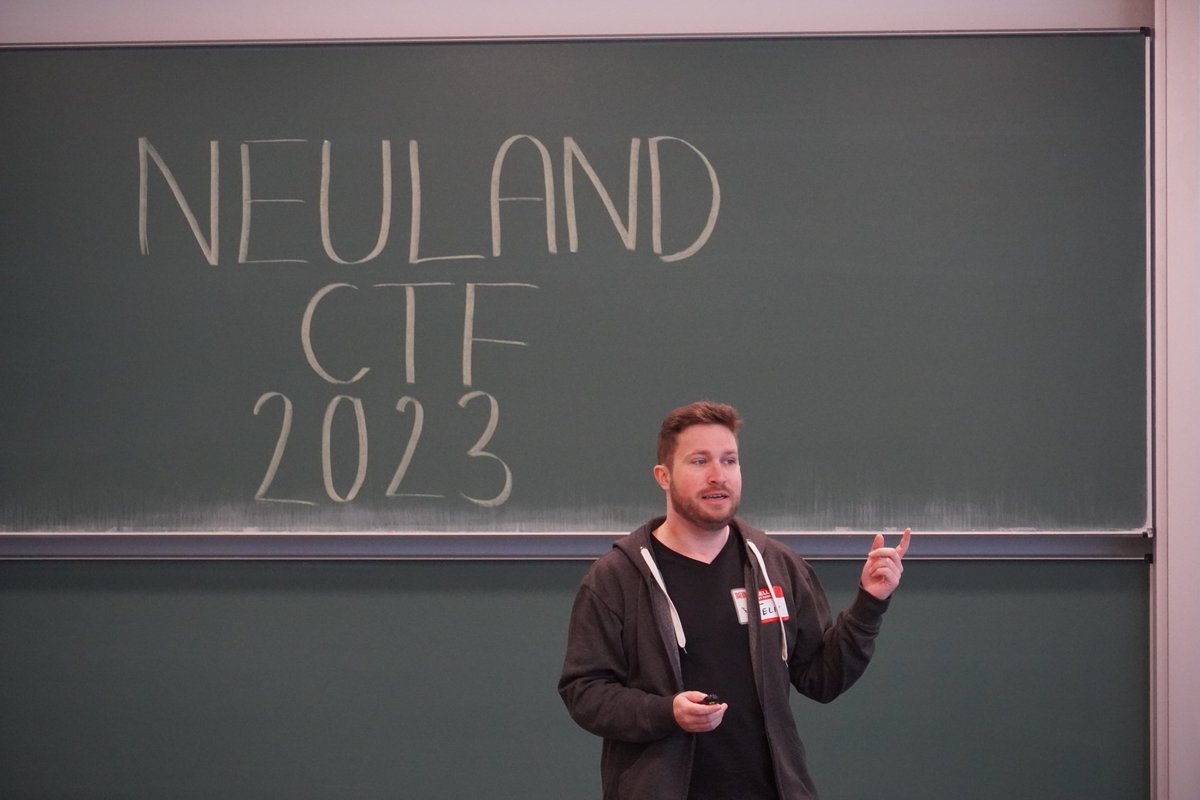 iSecNG's tweet photo. Das #Neuland CTF fand am 9. Dezember in #Ingolstadt statt. iSecNG durfte als Partner bei diesem spannenden Event unterstützen und mitfiebern.
Vielen Dank für das Event und an die Studierenden die dabei waren.
Mehr zum #Neuland Verein findet ihr hier: https://t.co/HxCzxLFtTQ https://t.co/Q3L3qeW83Z
