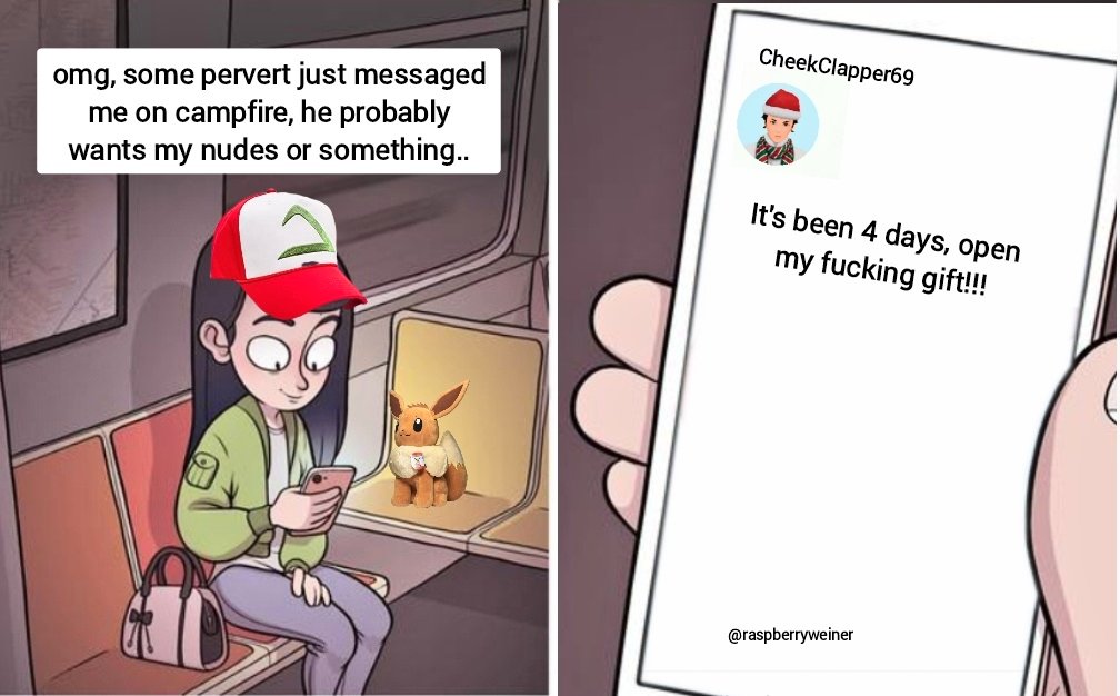 RaspberryWeiner's tweet photo. Remember to open your gifts! 😂
#PokemonGO https://t.co/Kl4IXzUsYm