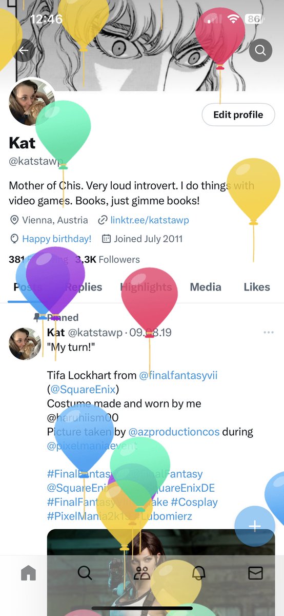 katstawp's tweet photo. Yayyyy! Balloons! 🎈 https://t.co/Is5OJH9LP5