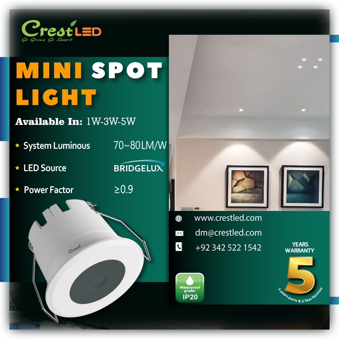 PakCrest's tweet image. Mini Spot Light

Visit our website for more information:crestled.com/c/led-lights/s…

Contact Us: 03425221542
Email:sales@crestled.com

#MiniSpotLight #crestled #crestpak #ecrestsoft #homeautomation #visionsystemuae