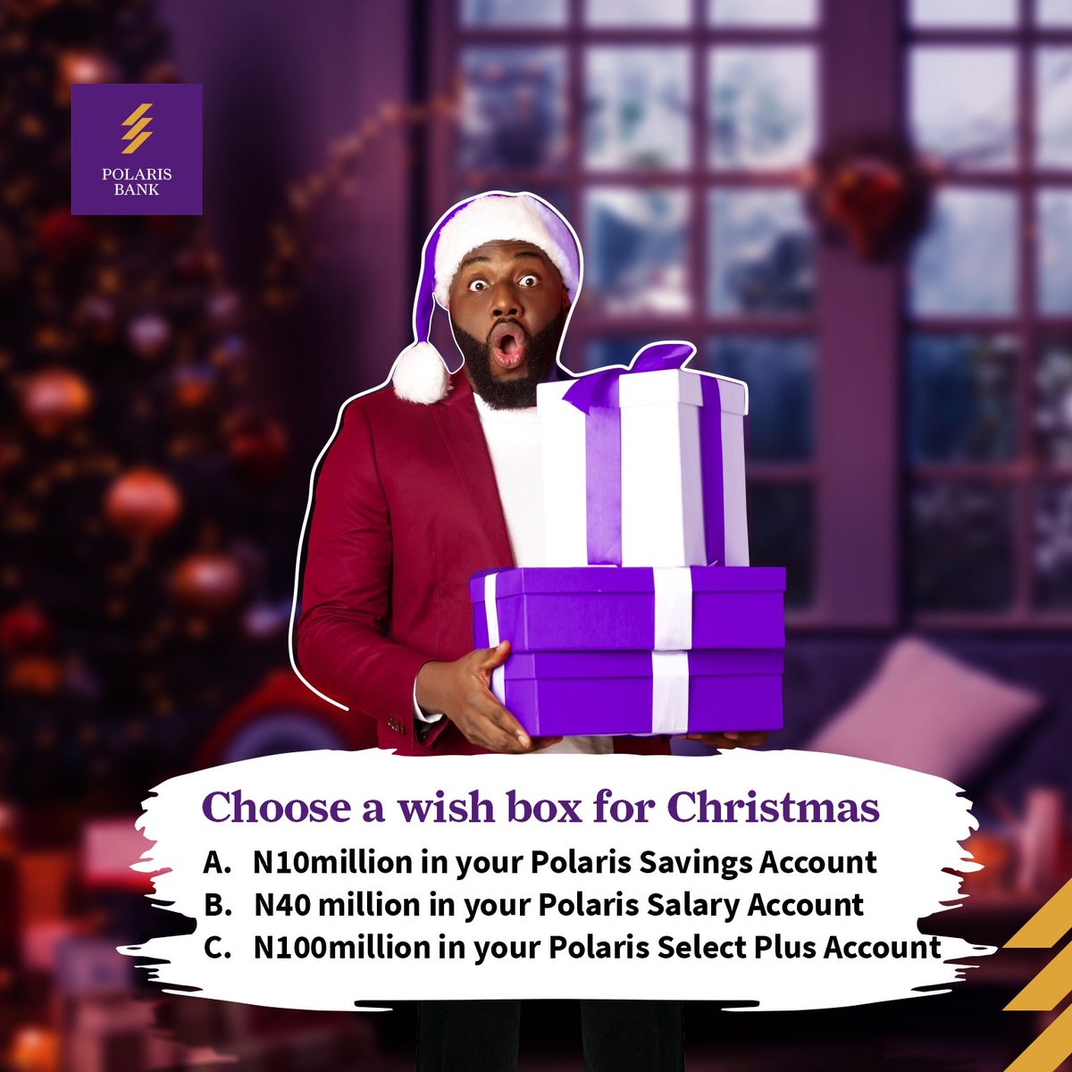 PolarisBankLtd's tweet photo. Santa's workshop is open for business! π
Which would you pick? Tell us your answer in the comment section ππΎ
#ChristmasMagic
#DigitalBankOfTheYear
#VULTe
#VULTeIsTheAnswer
#VULTeIT
#VULTeForBusiness
#PolarisBank https://t.co/5ydLmreoWG