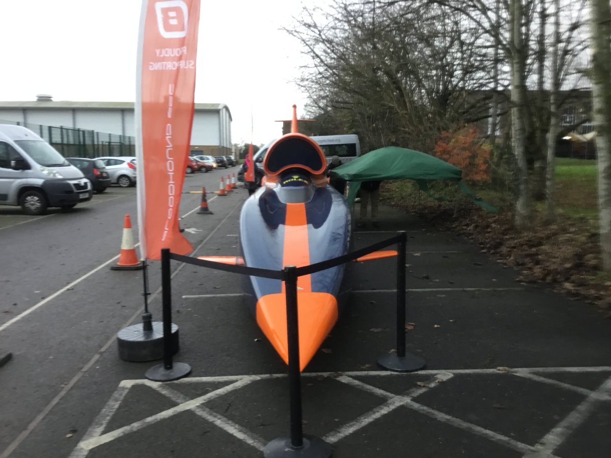 TheCryptSchool's tweet photo. What a privilege it was for students to see the @BLOODHOUND_Edu and hear such fantastic talks. @SafetyDave1000k inspired us to challenge ourselves to solve problems and adapt to change.
Thank you to our Development F1 in Schools team @ceresracing and their sponsor @Arthur_Spriggs https://t.co/FrttClA7P2