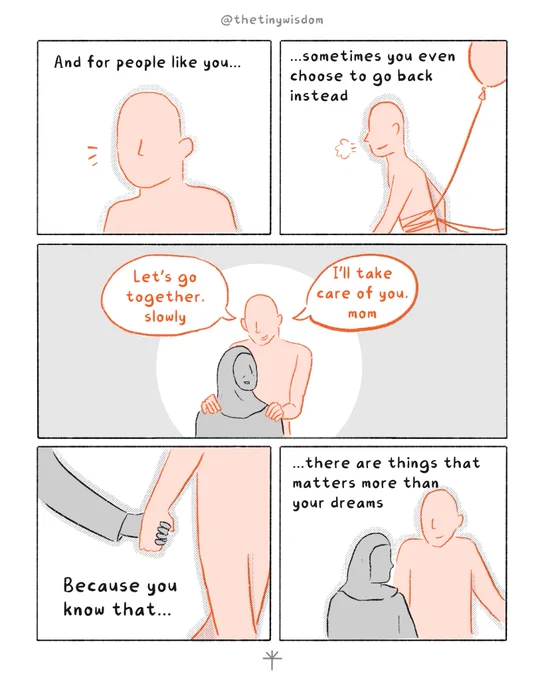 You're not losing. You're surviving. 