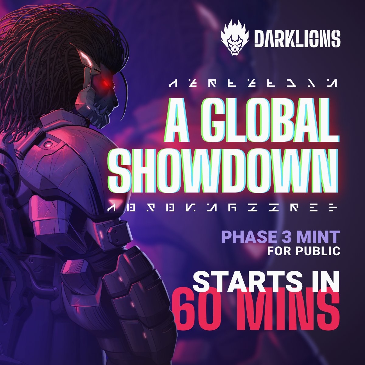 🚨 Attention, everyone! The Loaded Lions and Cyber Cubs need all hands on  deck. There are just 60 minutes left until Dark Lions Phase 3: A Global  Showdown begins ⏰ Join the