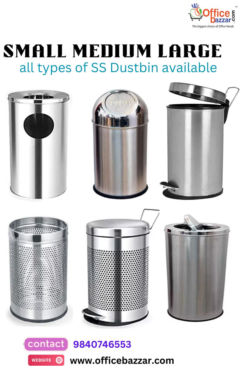 DhedhiAjit's tweet photo. #swingbin
#dustbin
#alltypes
#officebazzar
#corporatesupplier https://t.co/mlVXK1lqpP