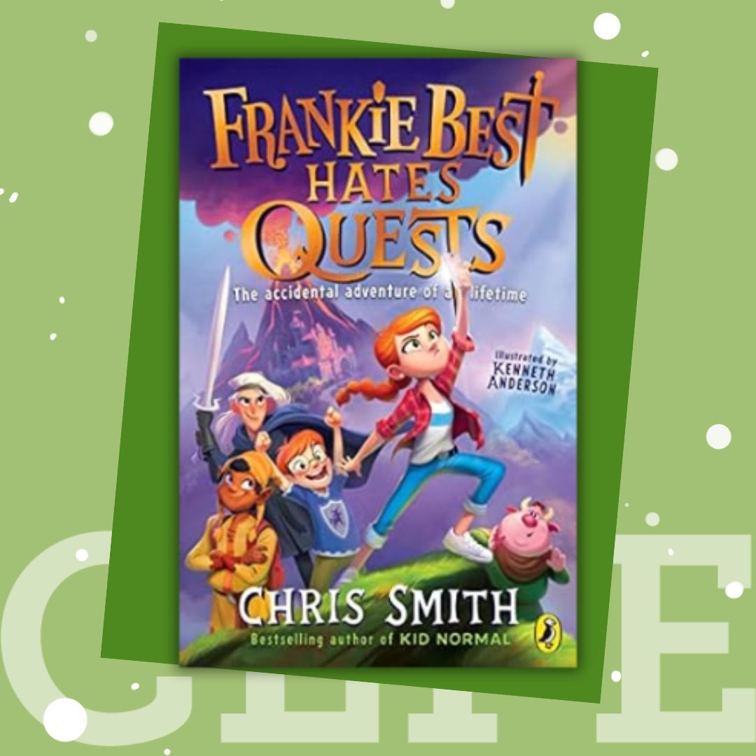 🎄Day 14 of our #CLPEAdvent! 🎄 Reply with a 🎁 to enter to win a signed copy of Frankie Best Hates Quests by @itschrissmith and illustrated by @charactercube (@puffinbooks) Good luck! T&C's: ow.ly/vz0250Qeixn