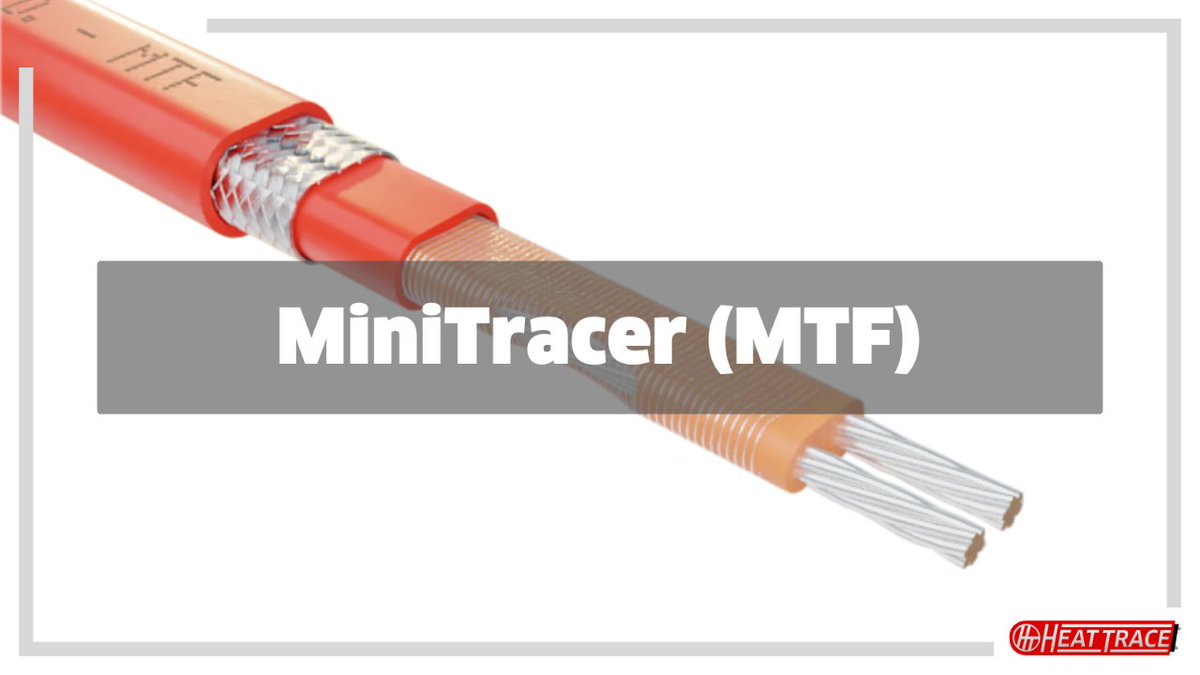 MiniTracer (MTF) is a constant wattage cable that can be used for freeze protection and temperature maintenance of pipework and vessels. It has a maximum temperature of 200°C (392°F).

mtr.cool/dsntoqkrbk