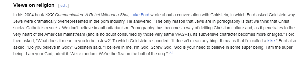 TarZow's tweet photo. @XXXLextacion_ @eshreee Say something based at least if you are going to link me your bad tweet and mention the bible.

Porn is a weapon of the jew and has been for many years. Whatever is going on in the tweet above is just the most recent frontier. https://t.co/cWUN2h5x9X