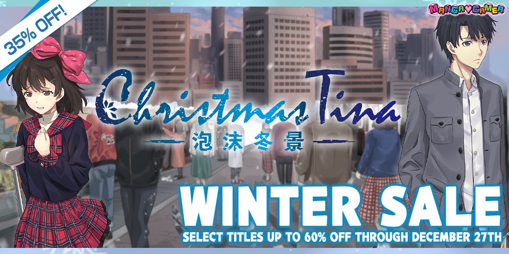 It's Christmas Eve, making it the perfect time to get Christmas Tina on MangaGamer.com and save 35%! 🎄mangagamer.com/r18/detail.php…