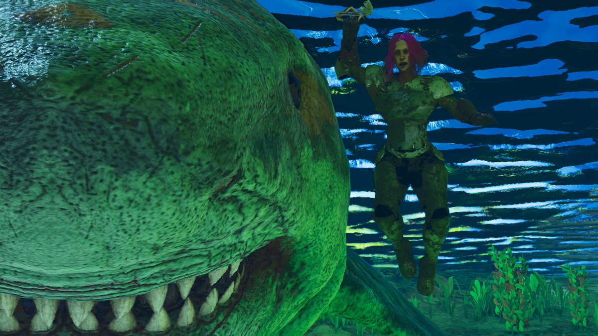 Grunguiestooth's tweet photo. Modo foto bajo el agua en #ARKSurvivalAscended #ARKade #playARK 🦖 https://t.co/2mq5INVthi