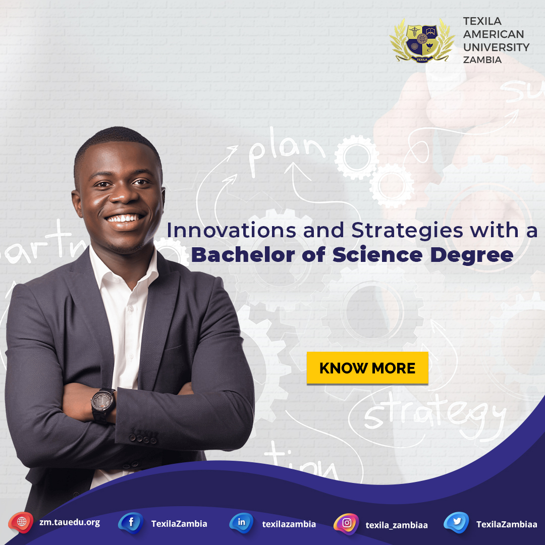 TexilaZambiaa's tweet image. The Bachelor of Science in Project Management (BSc PM) stands as a cornerstone in cultivating adept leaders for today’s dynamic business landscape.

Read more: tau.edu.zm/blog/innovatio…

Enroll now: apply.tauedu.org/.../bachelor-o…

#Texila #BScPrograms #ProjectManagement #Zambia