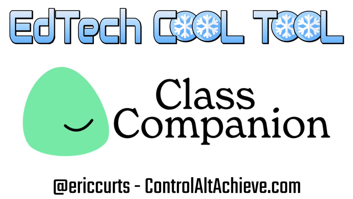 ❄️ Cool Tools 2023 - Day 14 of 24 - controlaltachieve.com/2023/12/edtech… ✍️ Class Companion - Personalized AI feedback on student writing 💬 Have you used this tool? Share your thoughts! 👉 Follow all the Cool Tools at bit.ly/cool-tools-23 #cooltools23 #edtech #AI @ClassCompanion_