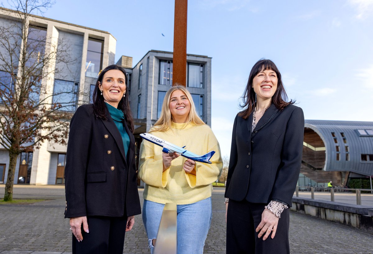 AerCap and @UL today announced that Roisin Philbey, a student in Aeronautical Engineering, is the recipient of this year’s AerCap Women in Aviation Scholarship. Read the full press release here: aercap.com/news-media/pre… #WeAreAerCap #NeverStandStill #WomeninAviation