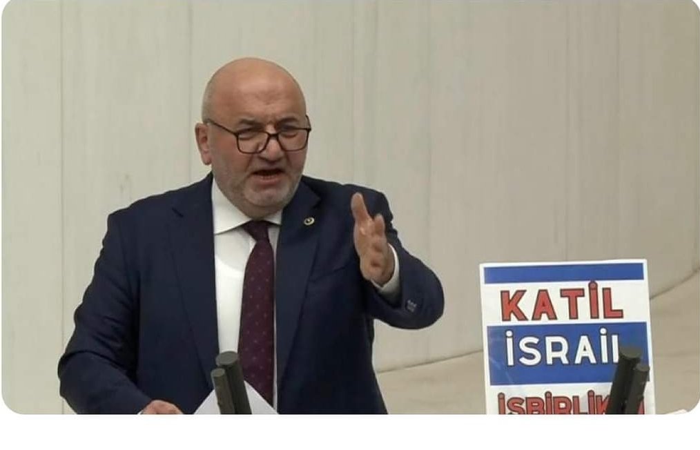 Gazze'Sehid'i Hasan Bitmez Ağabey TBMM'de
Milyonlarca İnsanı Şahit Tutarak
Takatın'ın  Sonuna Kadar Zalimlere Karşı Hak'kı  Haykırarak
Aramızdan Ayrıldın  
Mekanın Cennet 
Makam'ın âli Olsun 🤲🤲

Yahudi  / Özlem Zengin