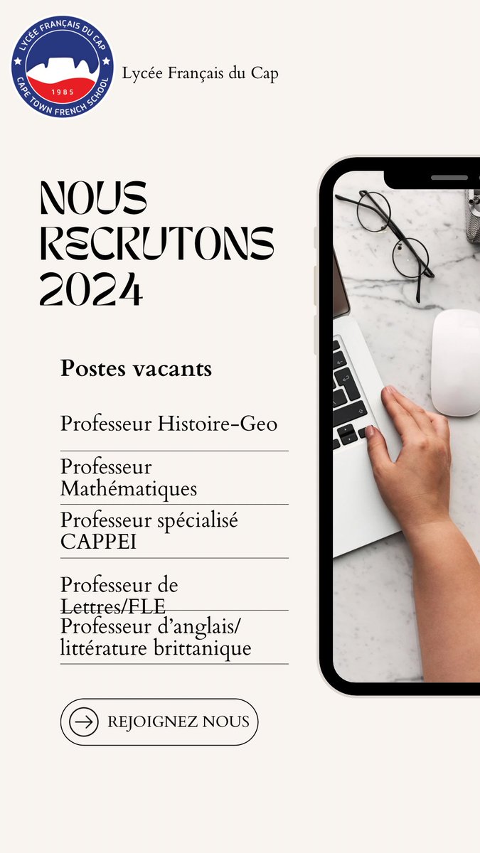 Lycée Français du Cap tweet media
