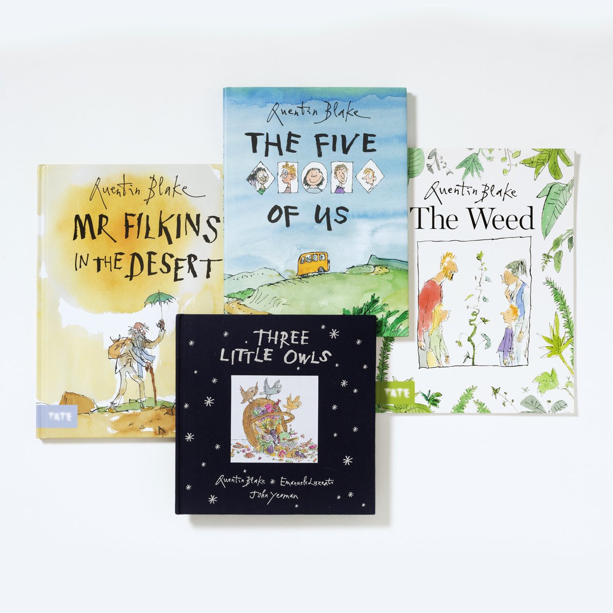 Happy birthday to #QuentinBlake! 🎈 🧡 Today we are celebrating his heart-warming stories and iconic illustrations in our beloved titles. ✨ Beautifully bright, sometimes sparkly and always a unique story - these would make the perfect gift for a little one this time of year!