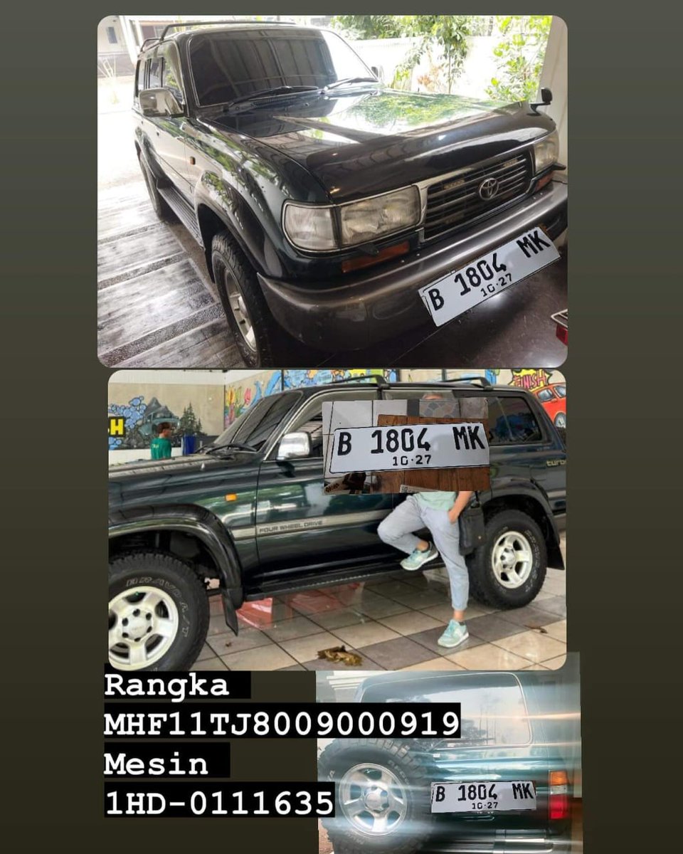 innovacommunity's tweet photo. @MasMasBiassaa kang @0tk0il mas @ezash pakgub @ridwanhr walkot Bekasi @rgoestama minta tolong bantu retwit, salah satu rekan TLCI (Toyota Land cruiser club) kehilangan unit land cruiser nya.

Bagi yg menemukan, silakan hubungi nomor dibawah, imbalan nya cukup lumayan. https://t.co/DvFWNXnwtl