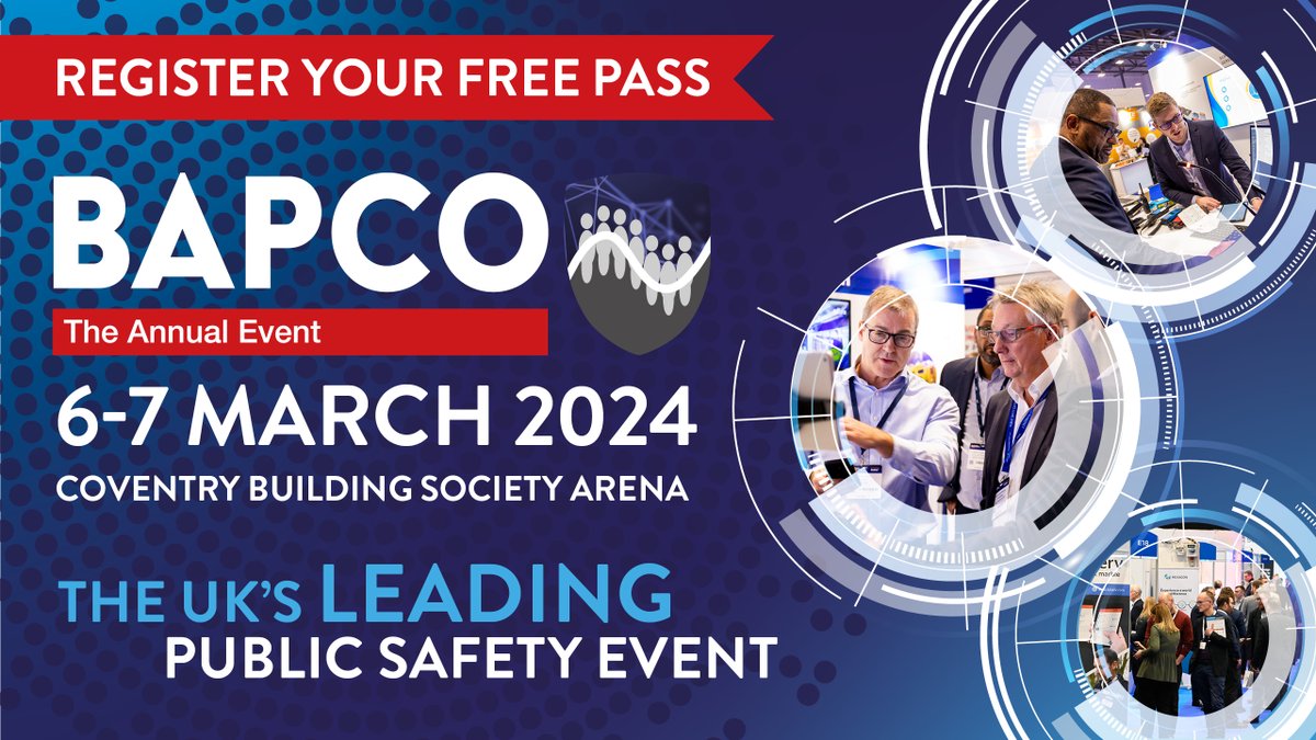 Registration has opened for the 2024 @BAPCOEvent, taking place in Coventry 6-7 March. Register a free pass here: bapco-2024.reg.buzz/counter-terror…