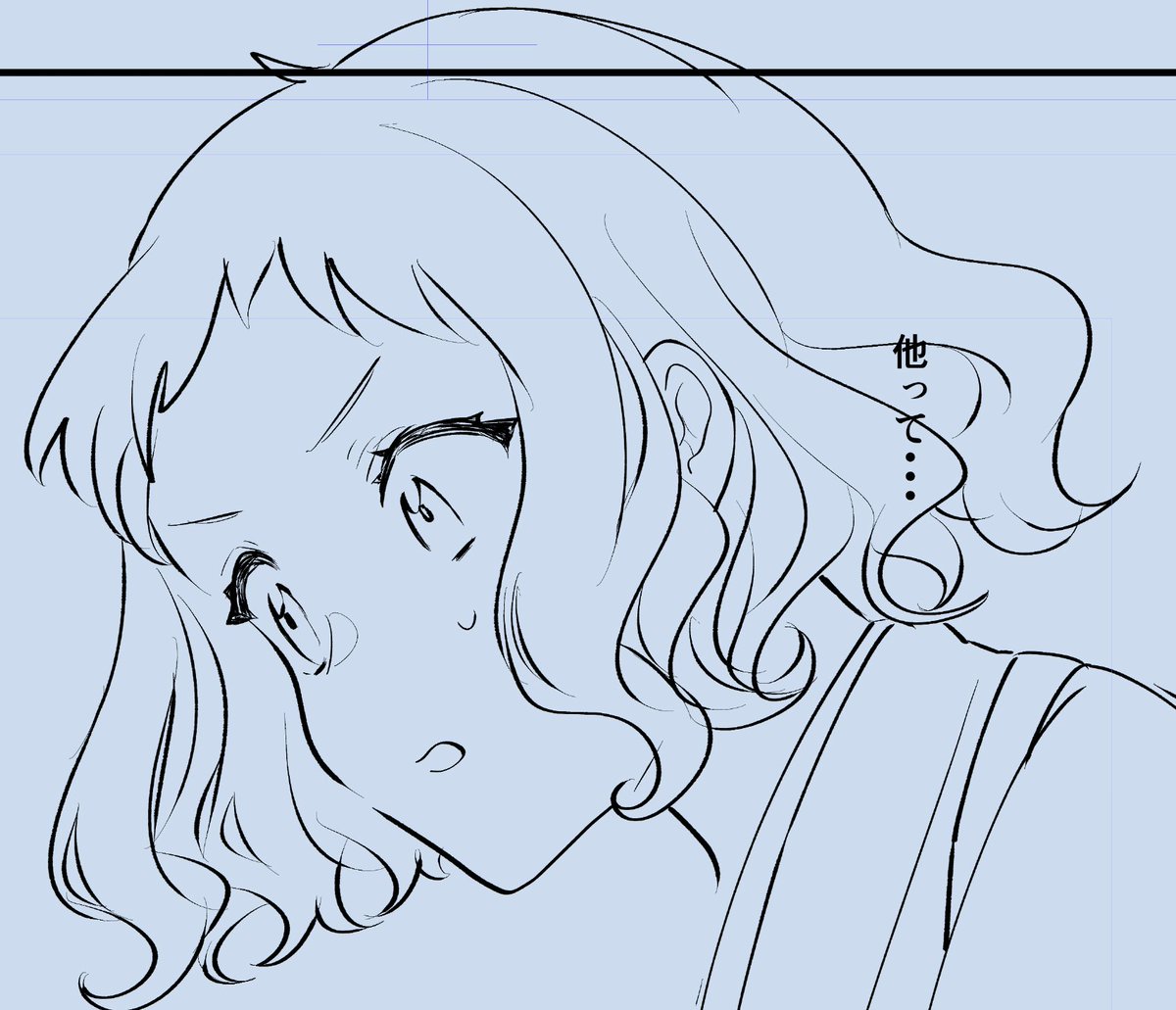 釣り目の子描くのって楽しい 
