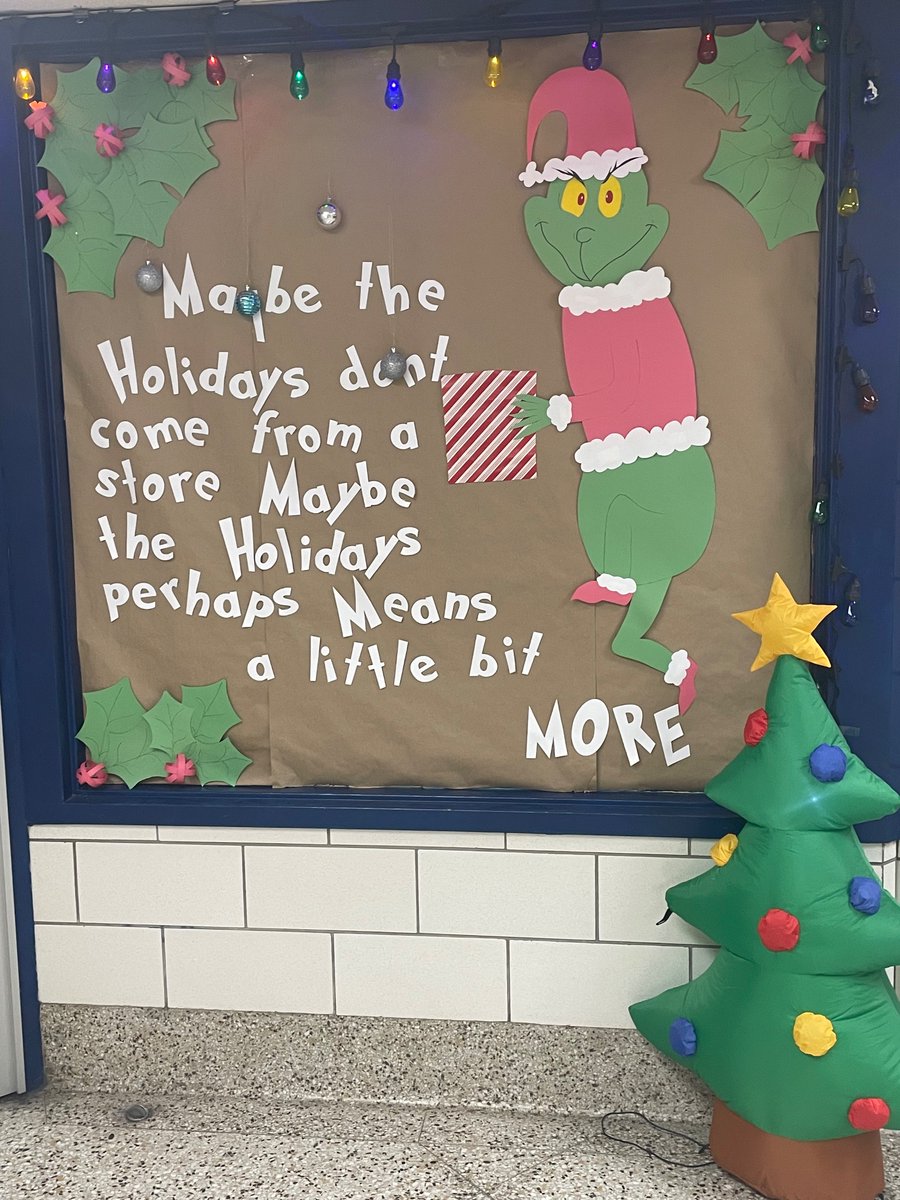 mrswachs's tweet photo. Itβs hard to be βgrinchyβ when Christmas spirit is in a large supply! πππ#ready2party @southallegheny https://t.co/61VJktr9SA